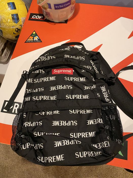 Supreme 3M Reflective Repeat Backpack Grailed