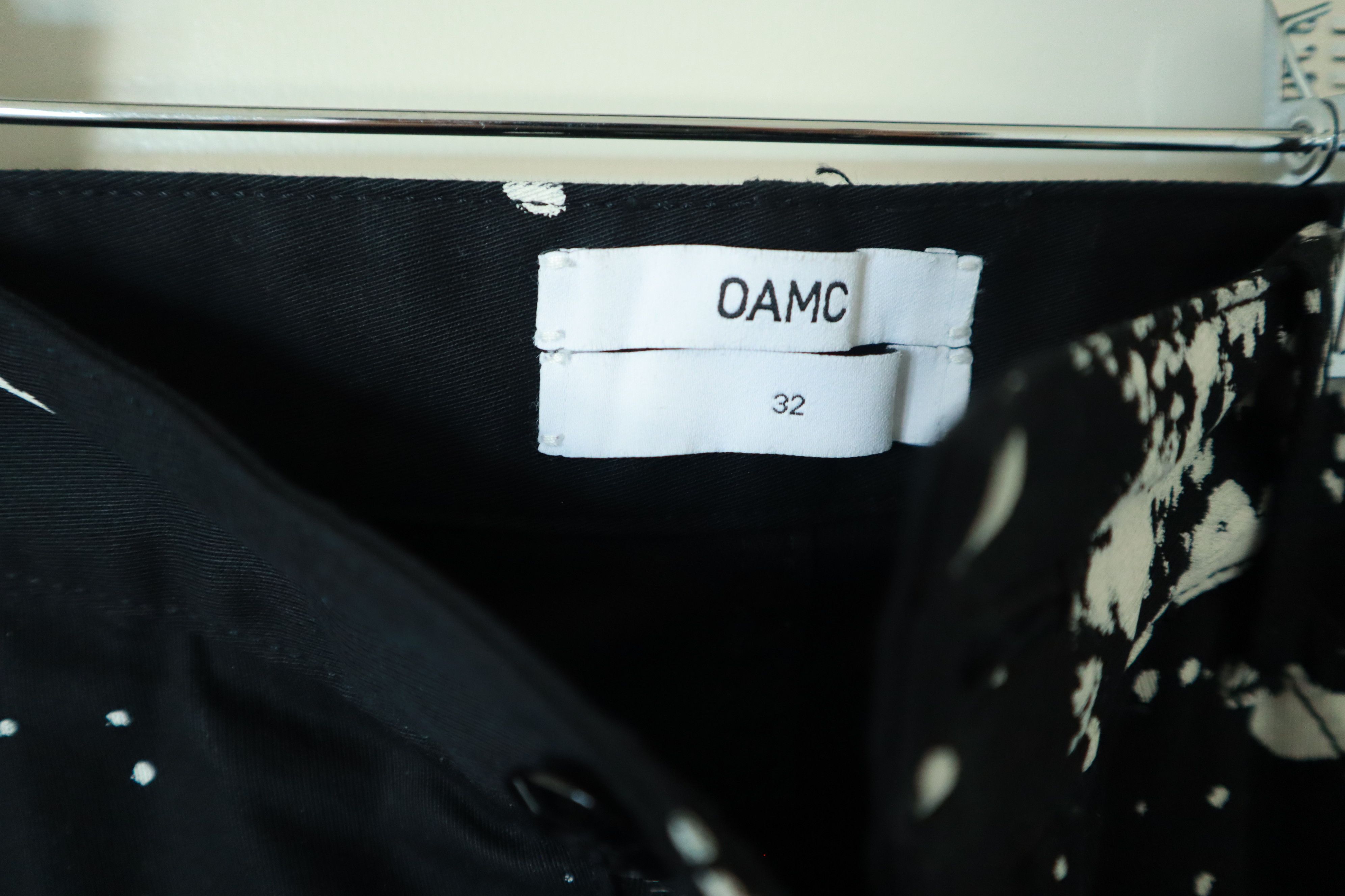OAMC OAMC Paint Splatter Effect Trousers Size US 32 / EU 48 - 2 Thumbnail