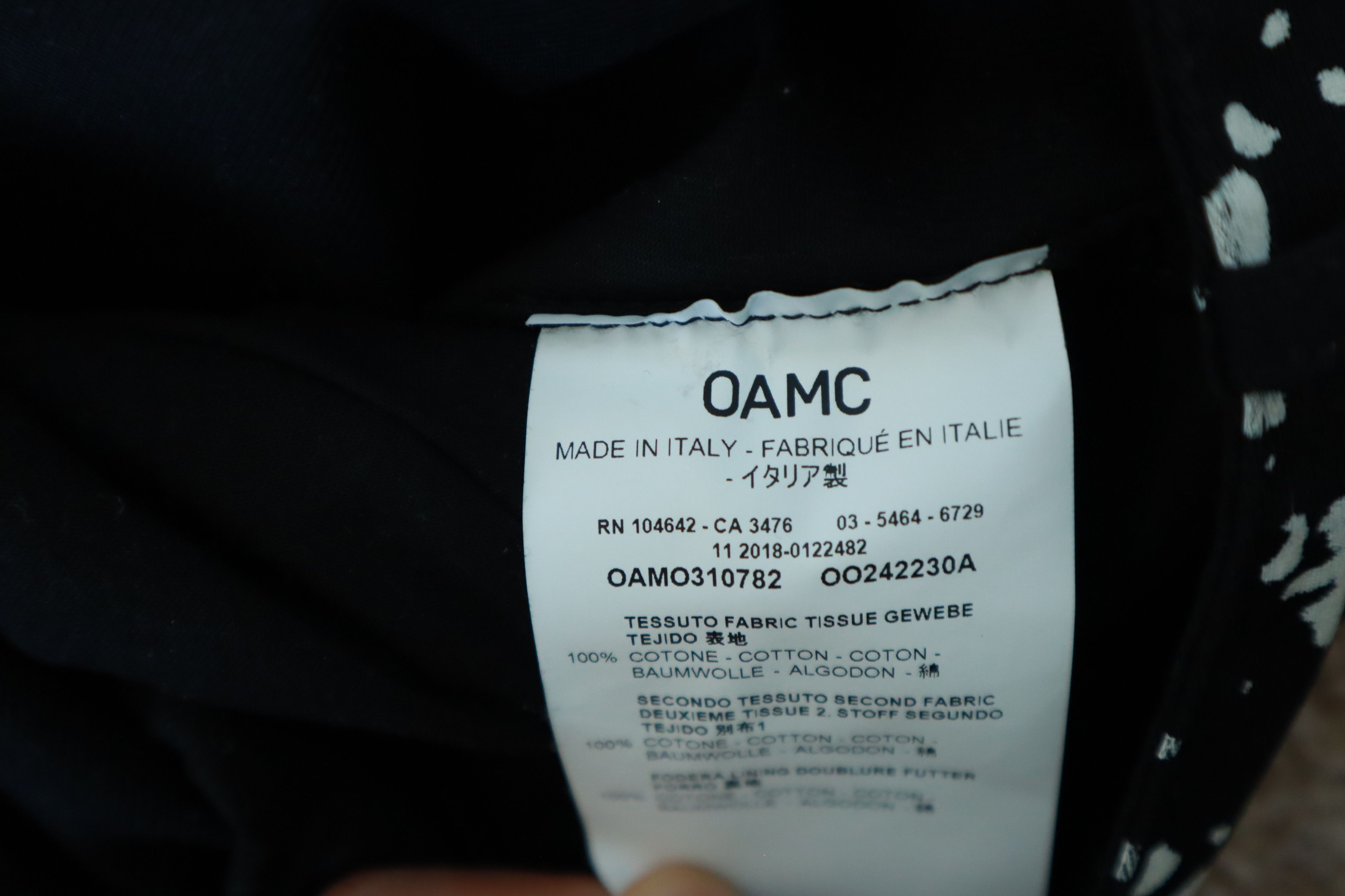OAMC OAMC Paint Splatter Effect Trousers Size US 32 / EU 48 - 7 Thumbnail