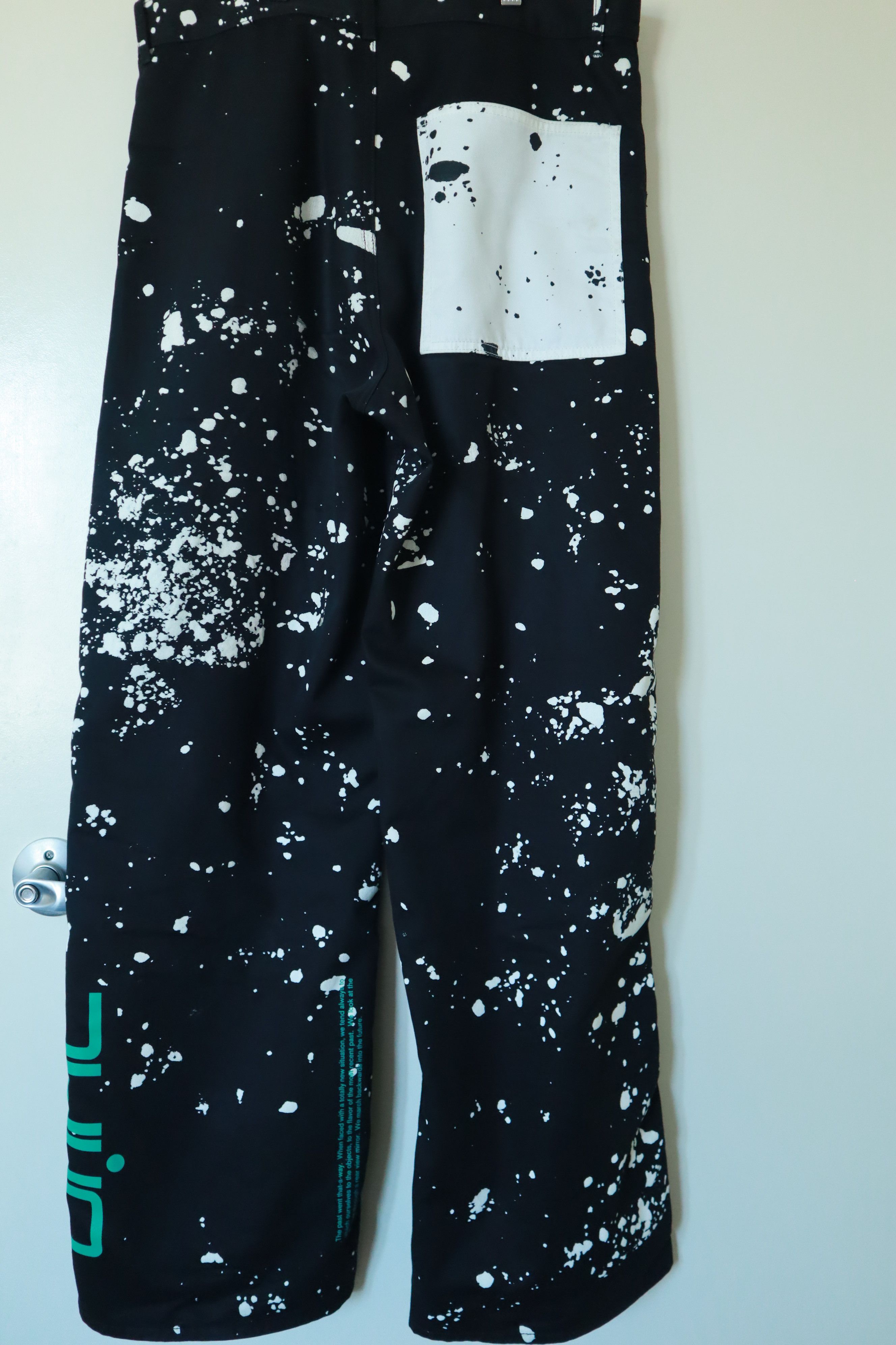 OAMC OAMC Paint Splatter Effect Trousers Size US 32 / EU 48 - 3 Thumbnail