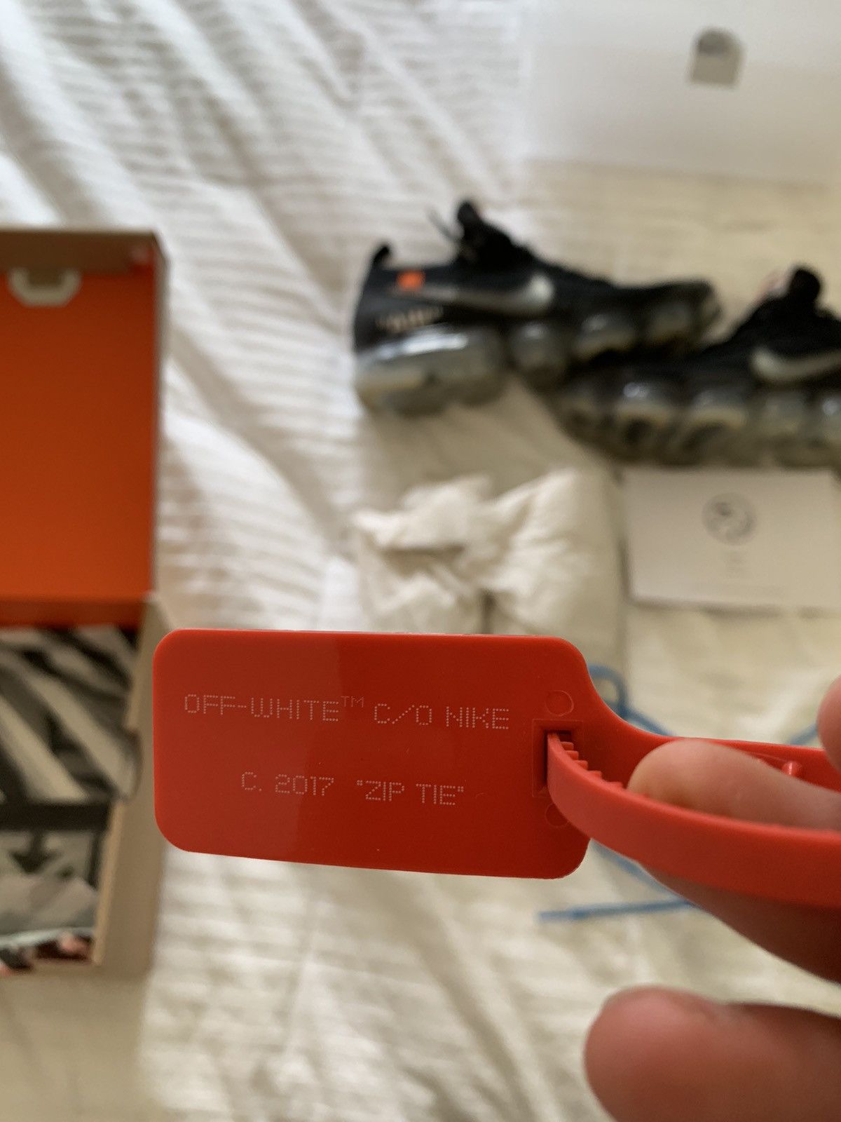 Nike × Off-White OFF-WHITE x Air VaporMax Part 2 Size US 9.5 / EU 42-43 - 8 Thumbnail