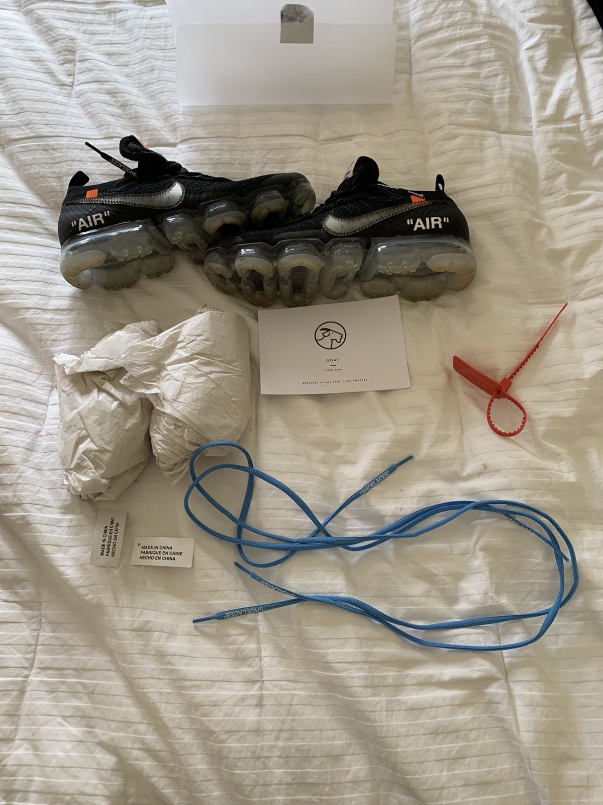 Nike × Off-White OFF-WHITE x Air VaporMax Part 2 Size US 9.5 / EU 42-43 - 7 Thumbnail