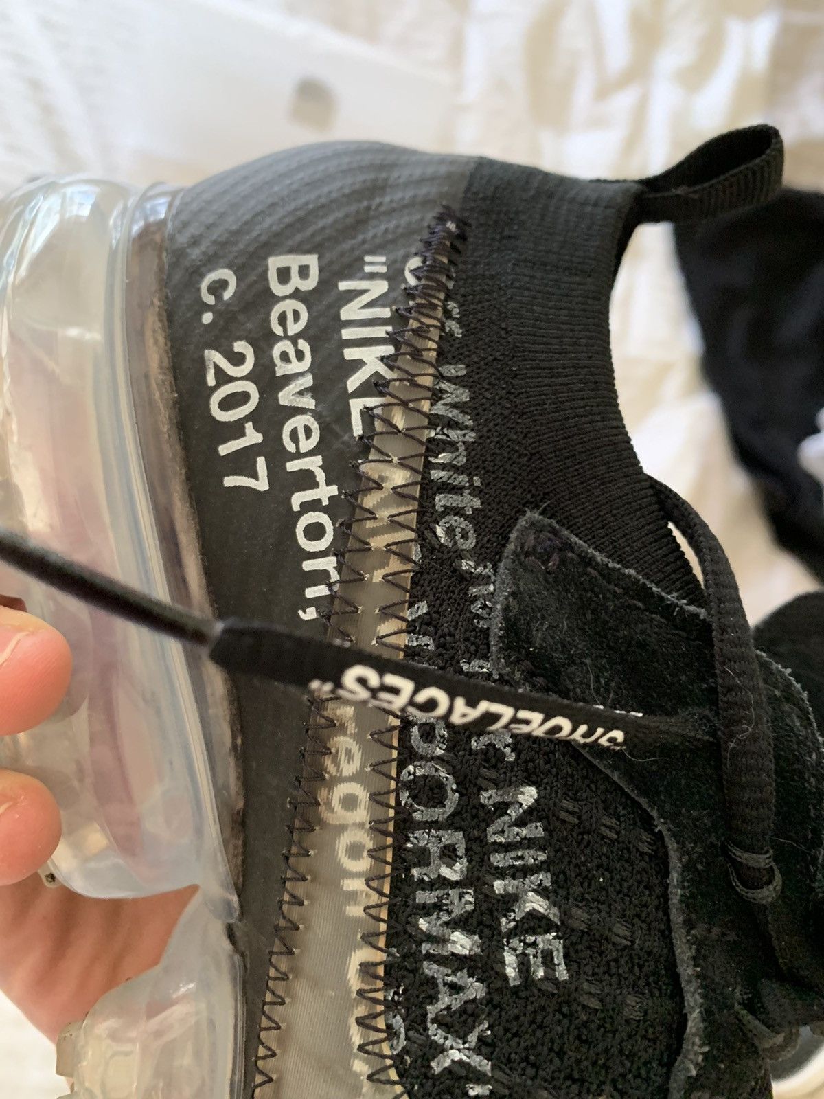 Nike × Off-White OFF-WHITE x Air VaporMax Part 2 Size US 9.5 / EU 42-43 - 11 Thumbnail