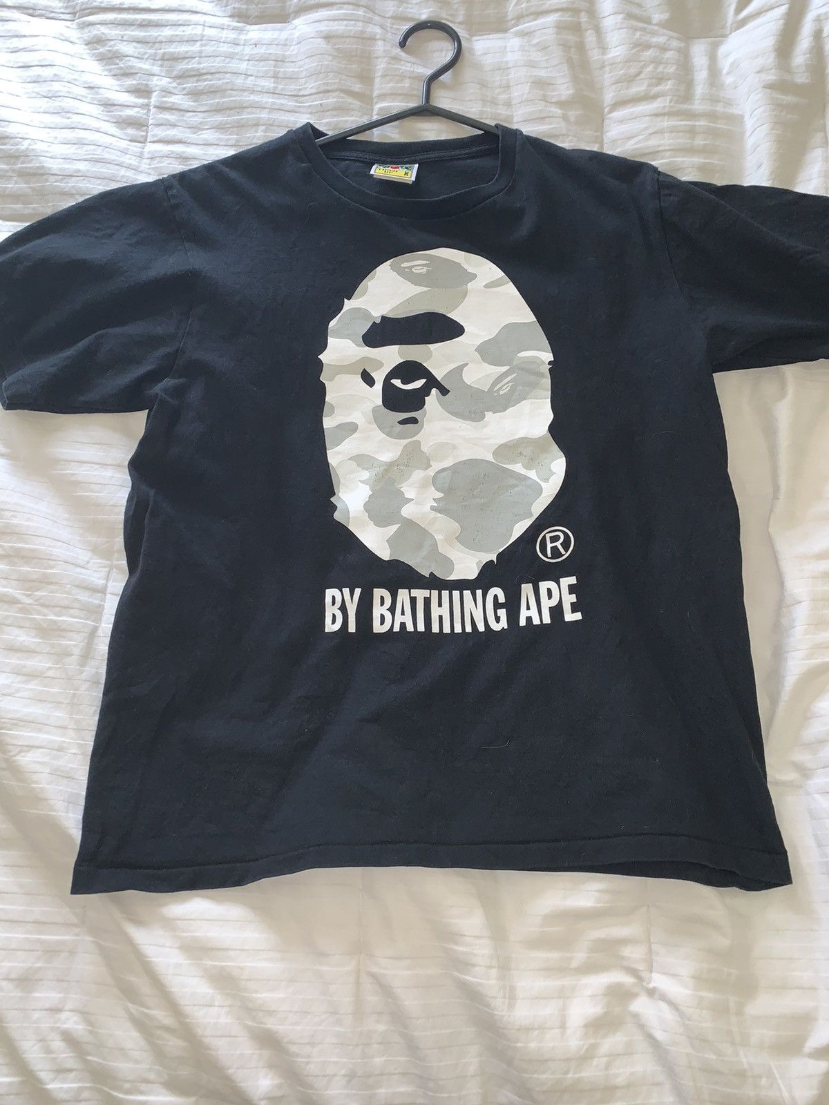 Bathing ape glow in shop the dark t shirt