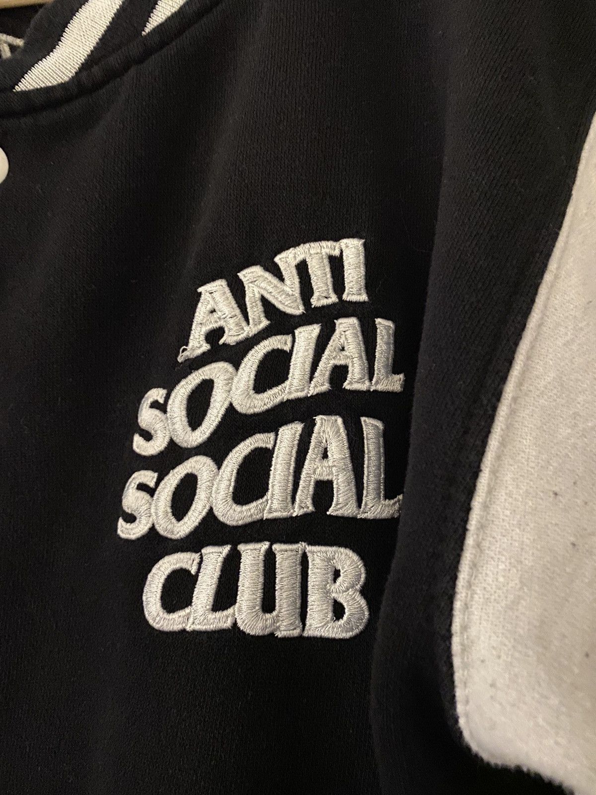 Anti Social Social Club Antisocial Social Club Dropout Letterman Jacket Size US M / EU 48-50 / 2 - 5 Thumbnail