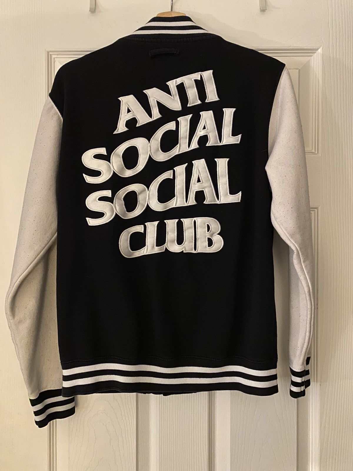 Anti Social Social Club Antisocial Social Club Dropout Letterman Jacket Size US M / EU 48-50 / 2 - 2 Thumbnail