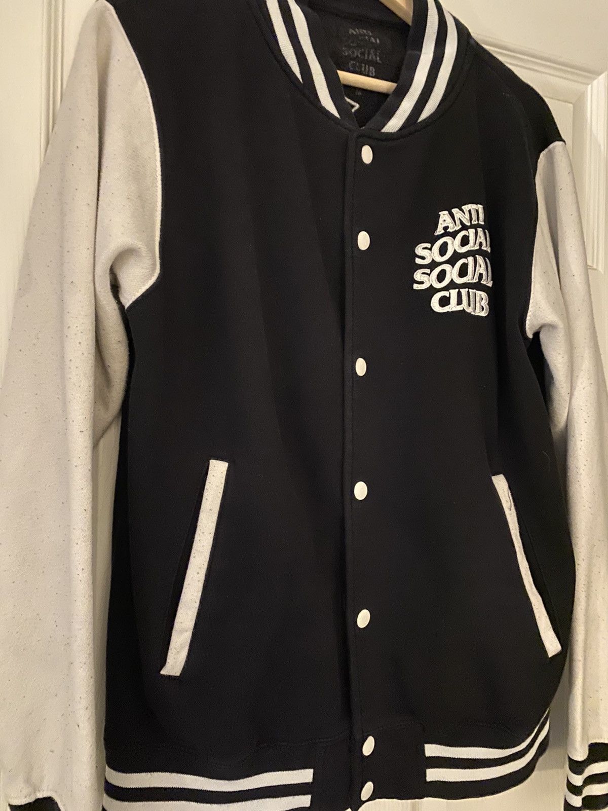 Anti Social Social Club Antisocial Social Club Dropout Letterman Jacket Size US M / EU 48-50 / 2 - 6 Thumbnail