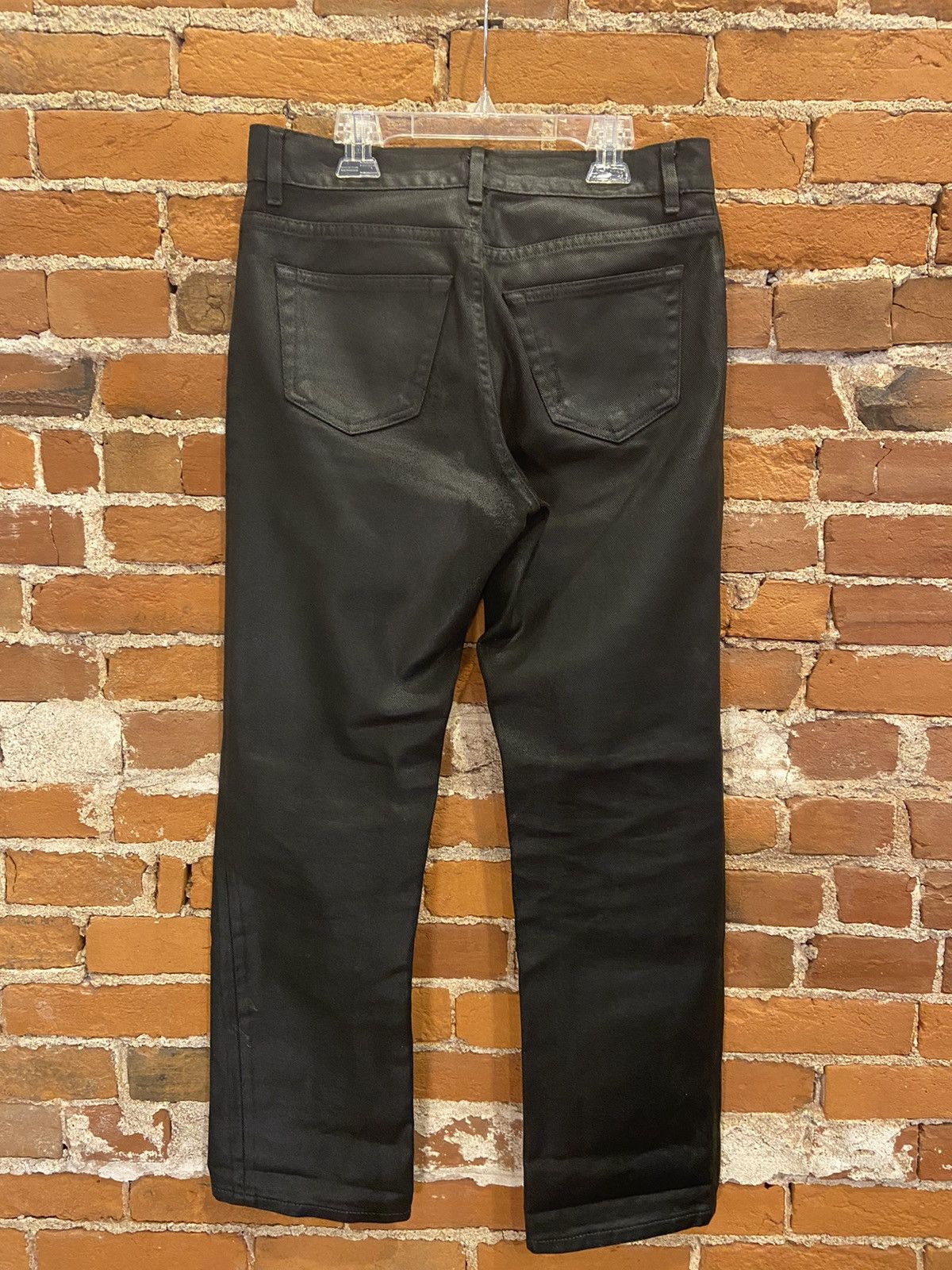 Helmut Lang Helmut Lang 1999 Waxed Classic Cut Denim Size US 31 - 2 Thumbnail