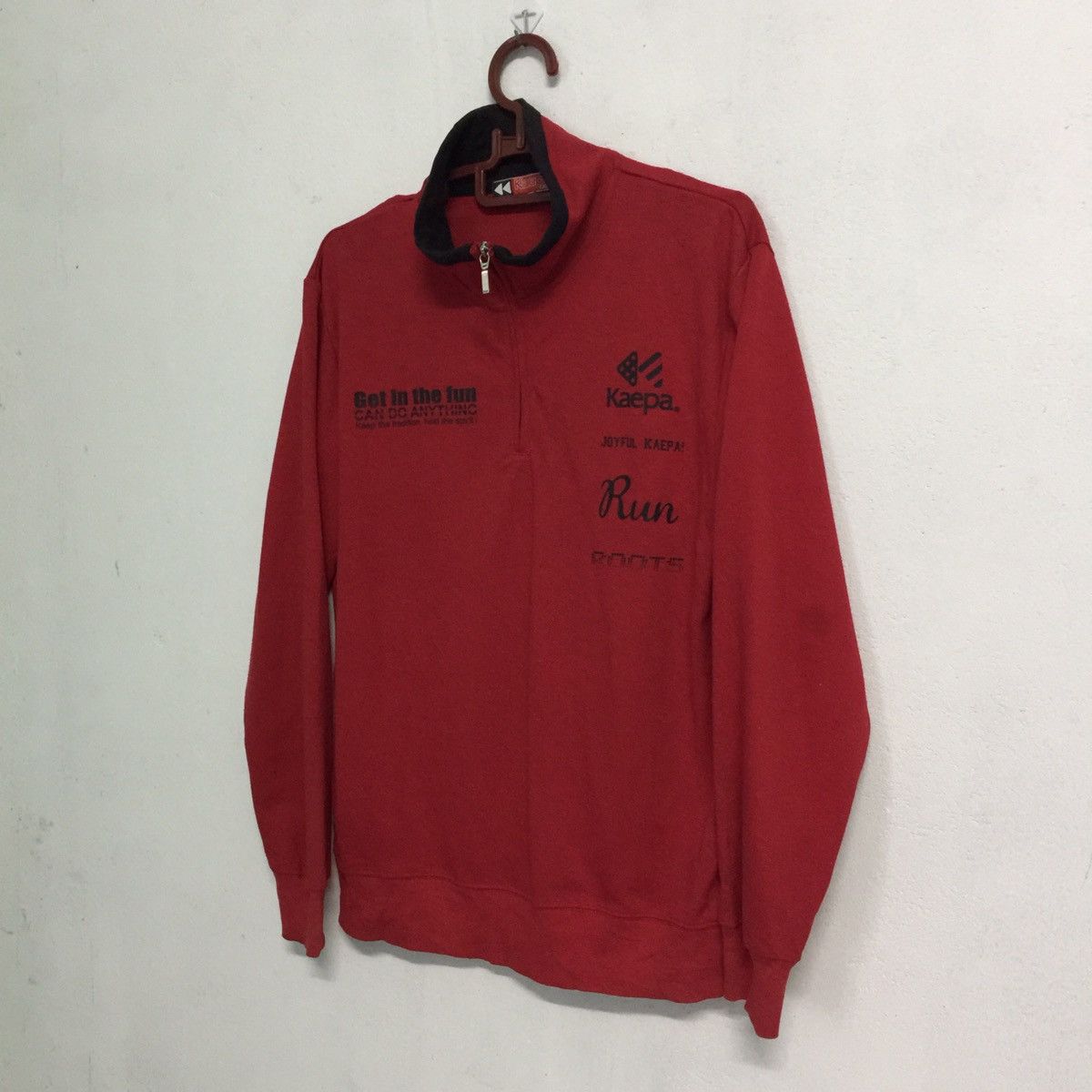 Japanese Brand Red Kaepa Sweatshirt Size US M / EU 48-50 / 2 - 2 Thumbnail