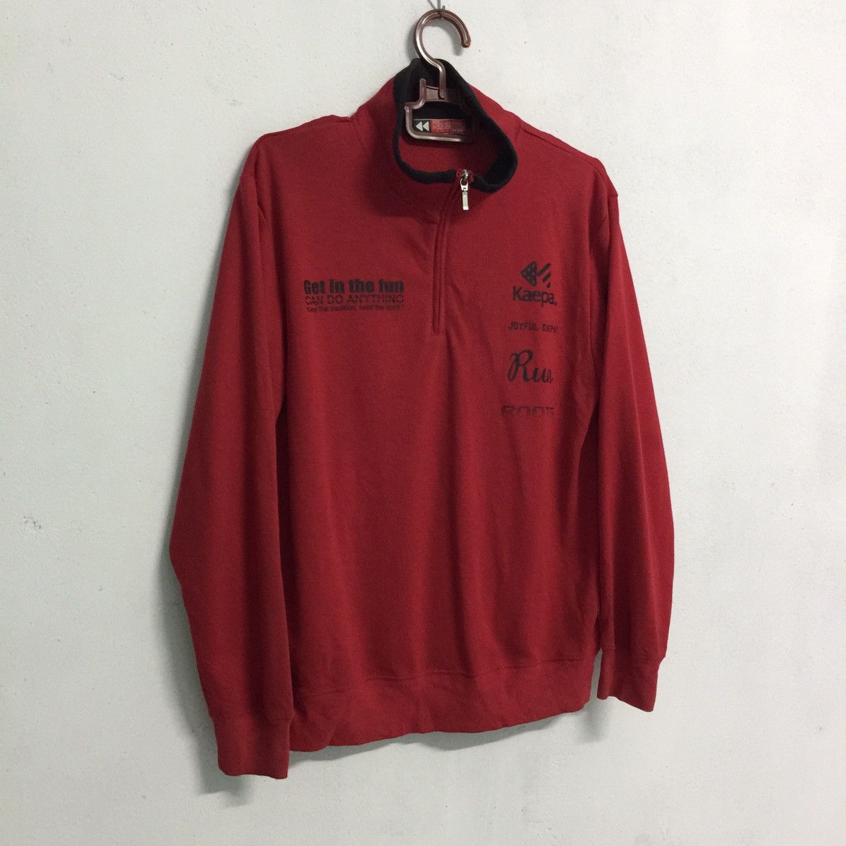 Japanese Brand Red Kaepa Sweatshirt Size US M / EU 48-50 / 2 - 3 Thumbnail