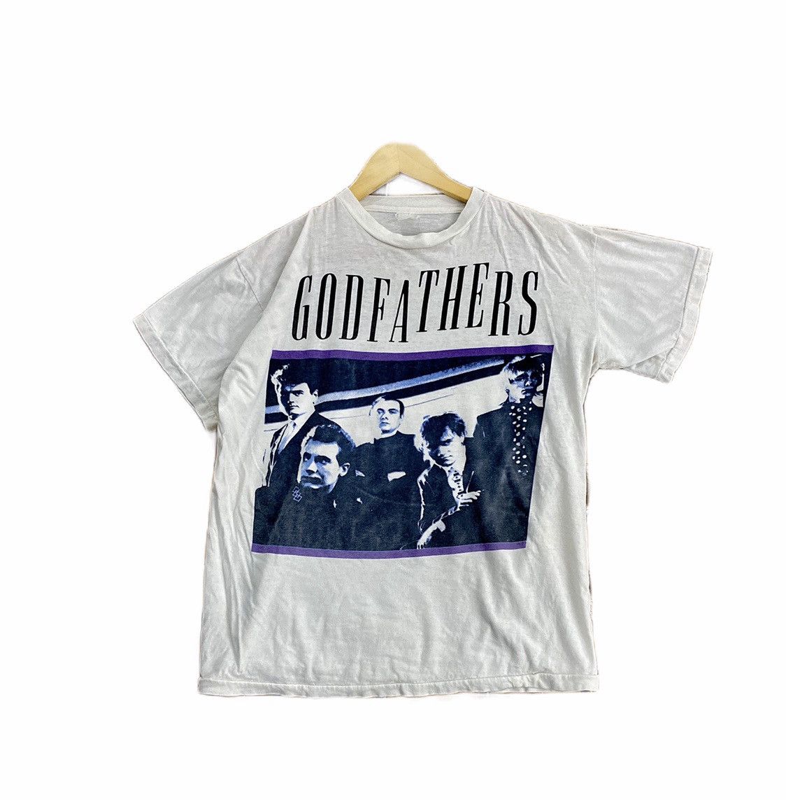 Band Tees vintage 1989 the godfathers more songs about love t-shirts Size US L / EU 52-54 / 3 - 1 Thumbnail