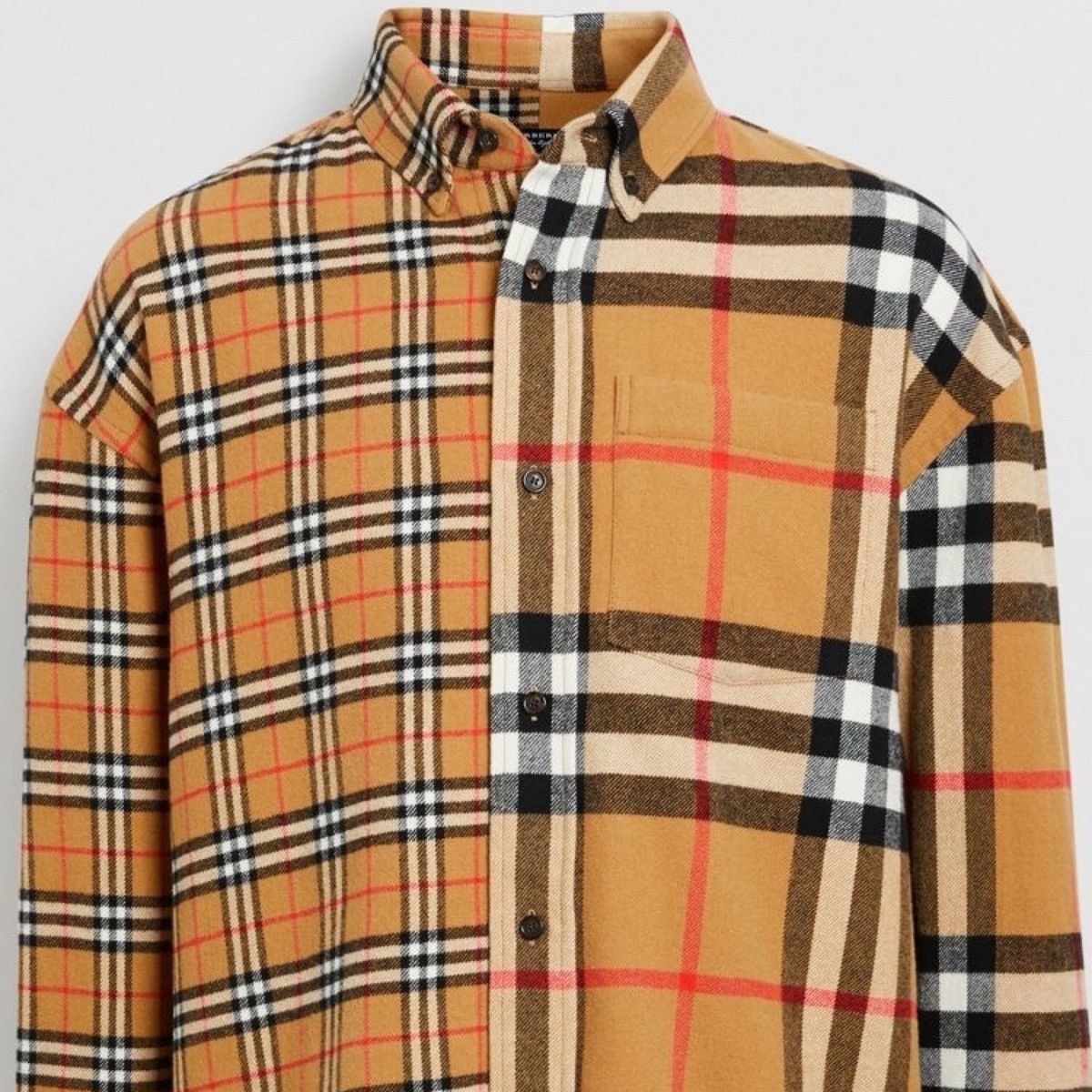 Gosha Rubchinskiy Gosha x Rubchinskiy Burberry Check Split Flannel