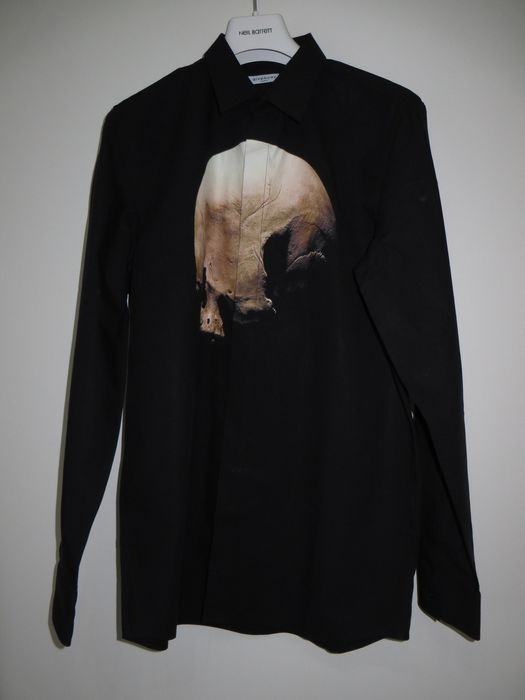 Givenchy Monkey skull printed shirt Grailed