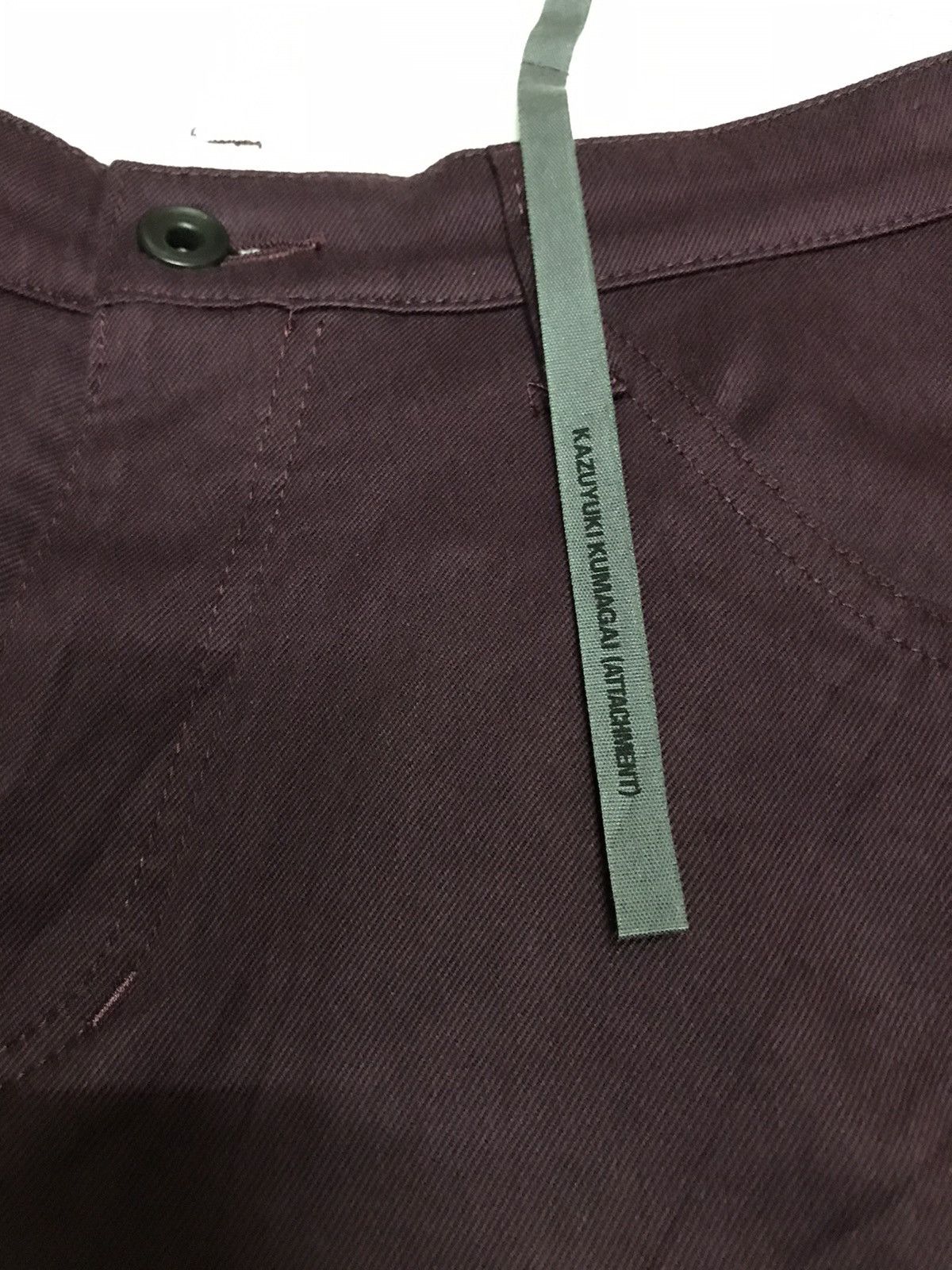 Attachment × Kazuyuki Kumagai Attachment Attachment Skinny Strecth Nice Colourway Pant Size US 31 - 7 Thumbnail