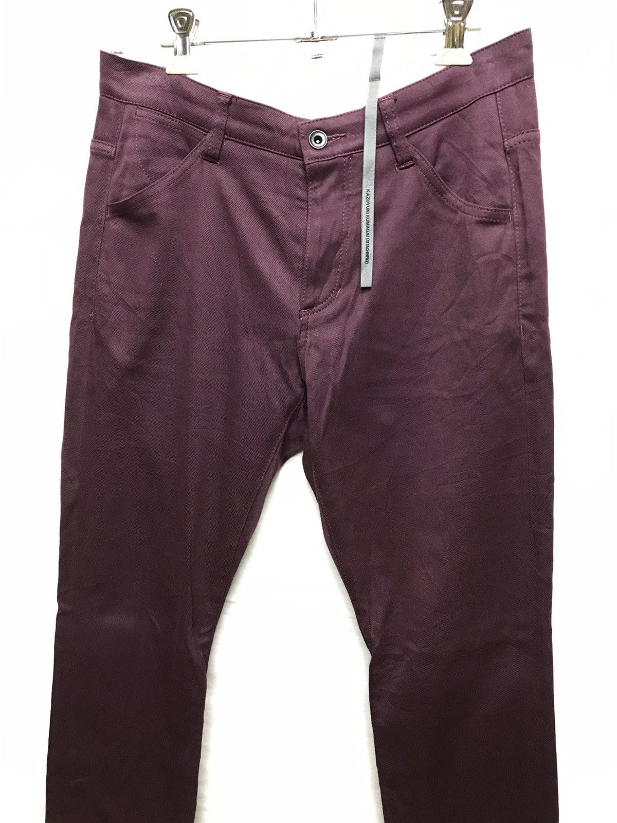 Attachment × Kazuyuki Kumagai Attachment Attachment Skinny Strecth Nice Colourway Pant Size US 31 - 3 Thumbnail