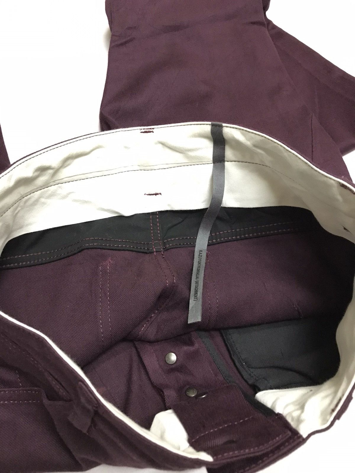 Attachment × Kazuyuki Kumagai Attachment Attachment Skinny Strecth Nice Colourway Pant Size US 31 - 10 Thumbnail