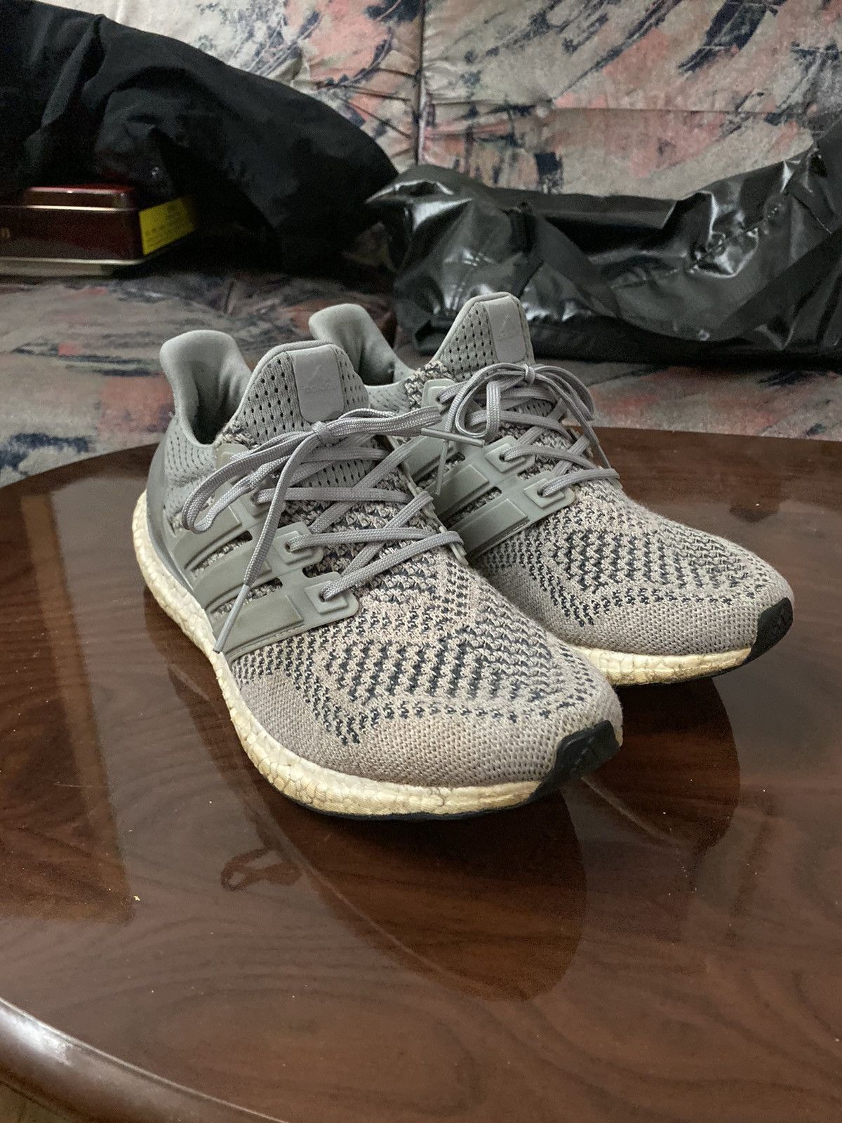 Adidas ultra boost 1.0 wool grey hotsell