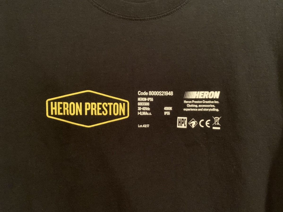 Heron Preston Heron Preston Industrial Logo T-Shirt “Melted” Size US S / EU 44-46 / 1 - 4 Thumbnail