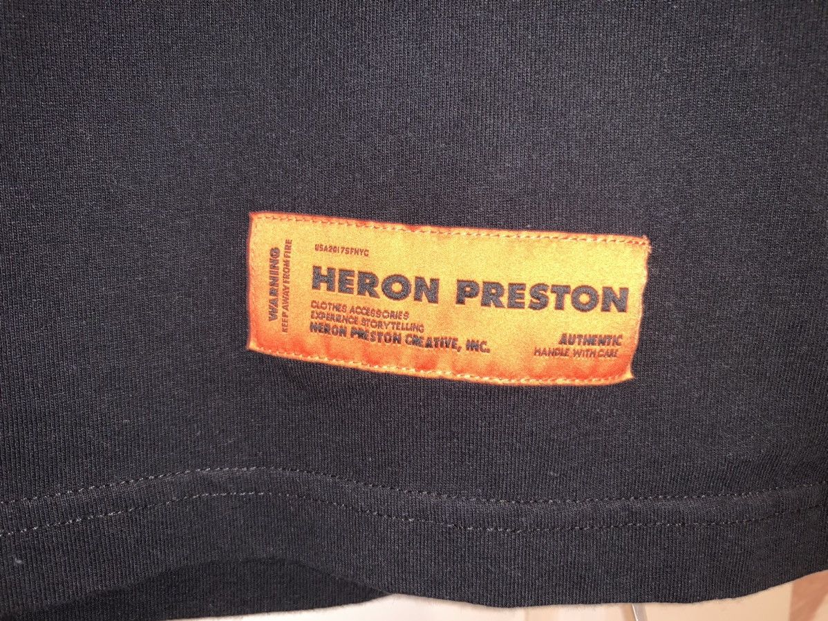 Heron Preston Heron Preston Industrial Logo T-Shirt “Melted” Size US S / EU 44-46 / 1 - 5 Thumbnail