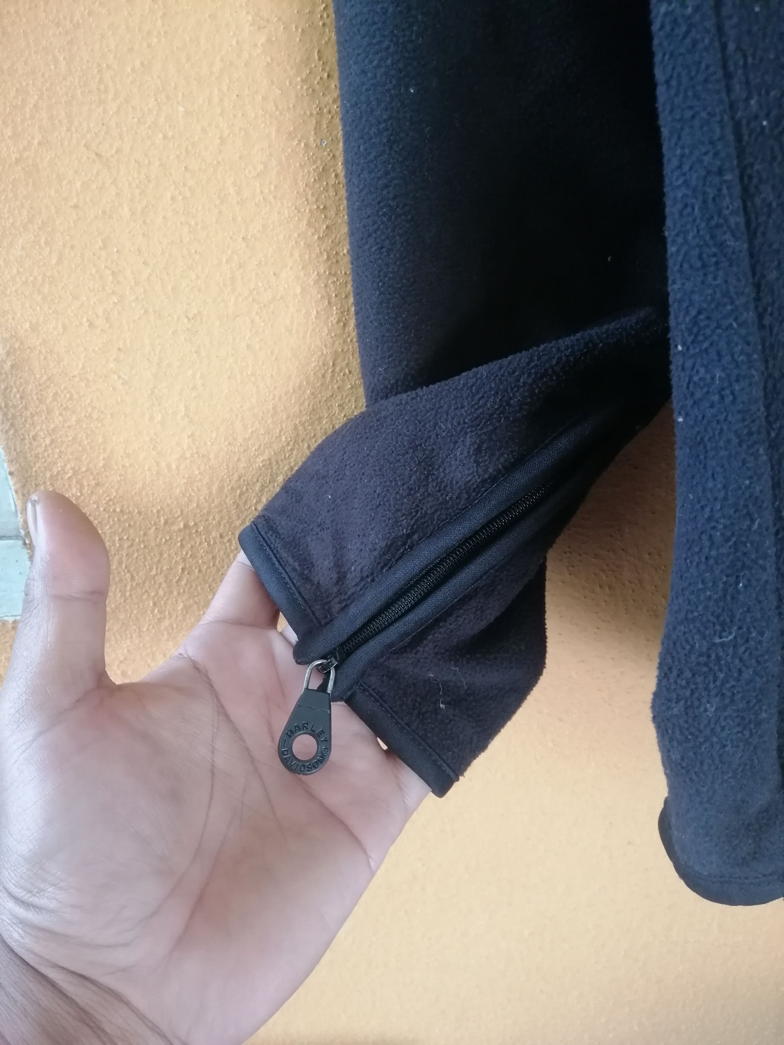 Harley Davidson × Vintage Vintage 90s Harley Davidson Quarter Zip Fleece Jacket B15 Size US M / EU 48-50 / 2 - 8 Thumbnail