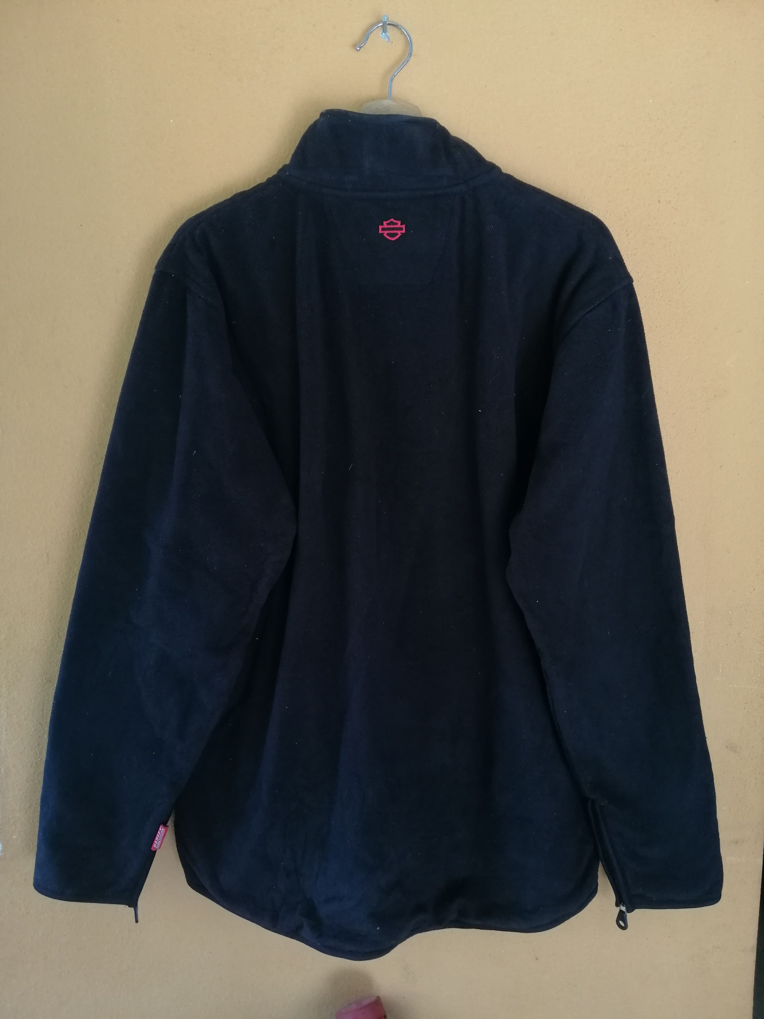 Harley Davidson × Vintage Vintage 90s Harley Davidson Quarter Zip Fleece Jacket B15 Size US M / EU 48-50 / 2 - 3 Thumbnail