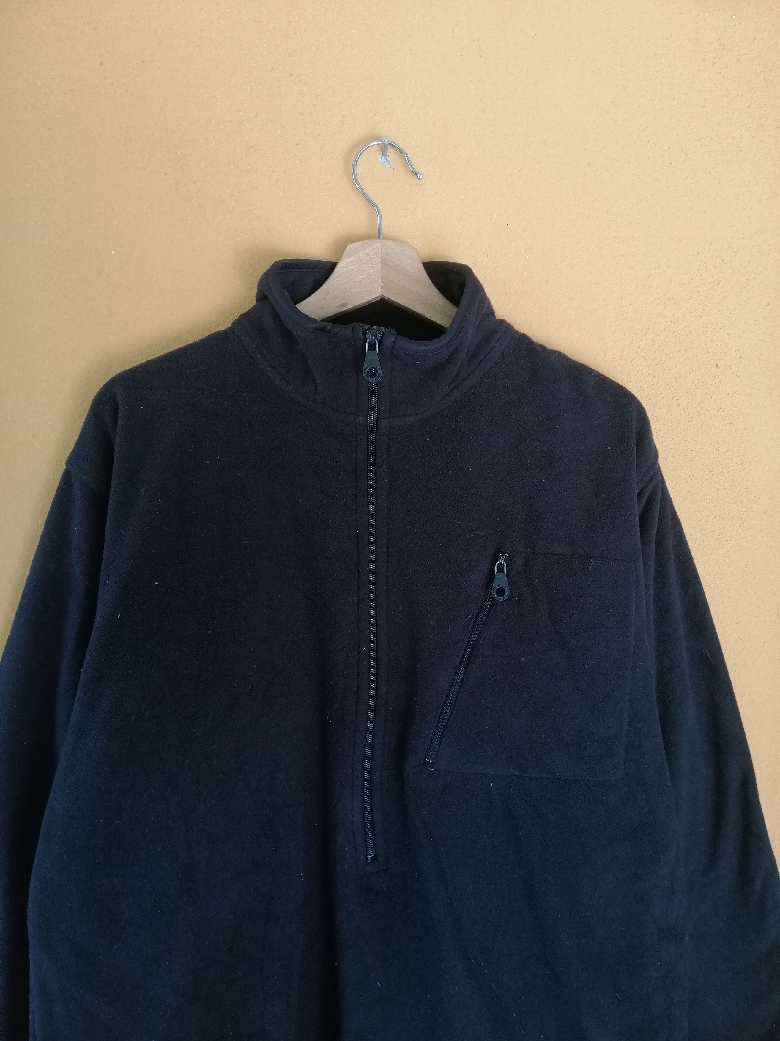 Harley Davidson × Vintage Vintage 90s Harley Davidson Quarter Zip Fleece Jacket B15 Size US M / EU 48-50 / 2 - 9 Thumbnail
