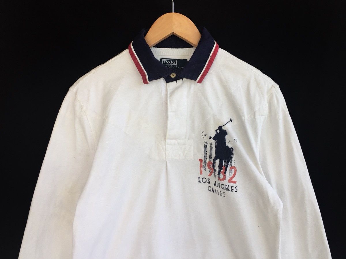 Polo Ralph Lauren Polo Ralph Lauren Big Pony 1983 Rugby Shirt Size US M / EU 48-50 / 2 - 3 Thumbnail