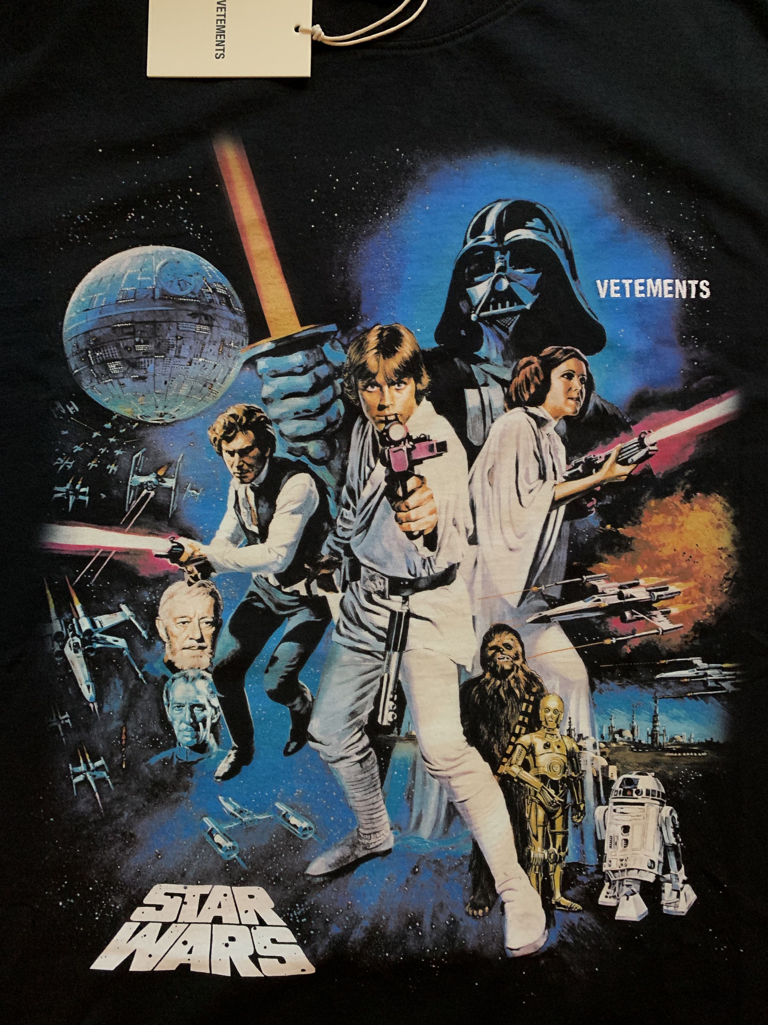 Vetements Vetements Star Wars T Shirt Grailed