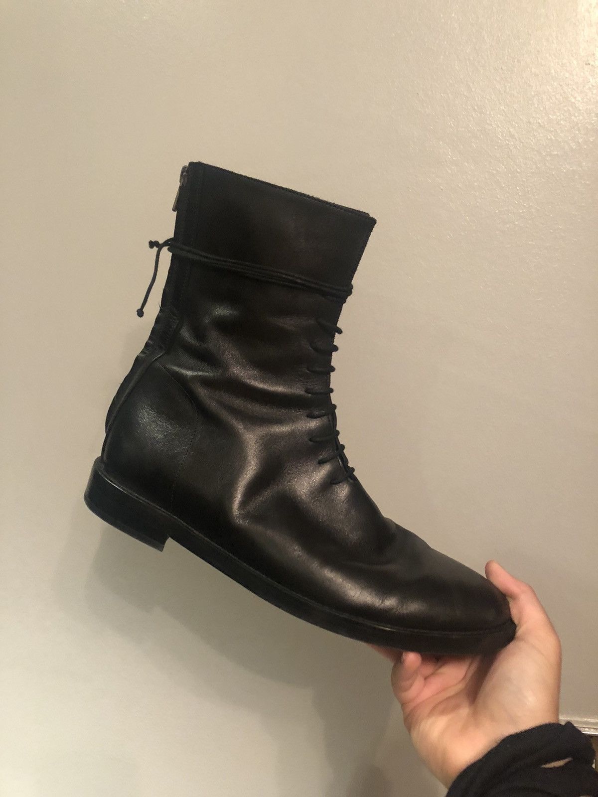 Ann Demeulemeester Vitello Lux Nero Size US 10 / EU 43 - 9 Thumbnail