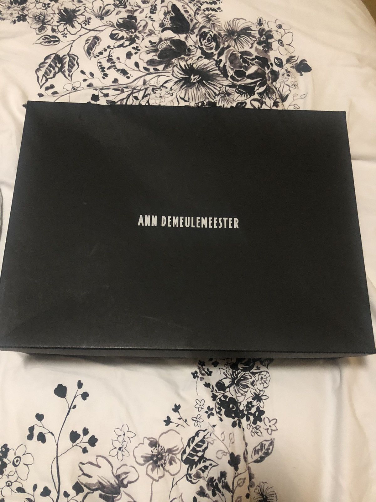 Ann Demeulemeester Vitello Lux Nero Size US 10 / EU 43 - 10 Thumbnail