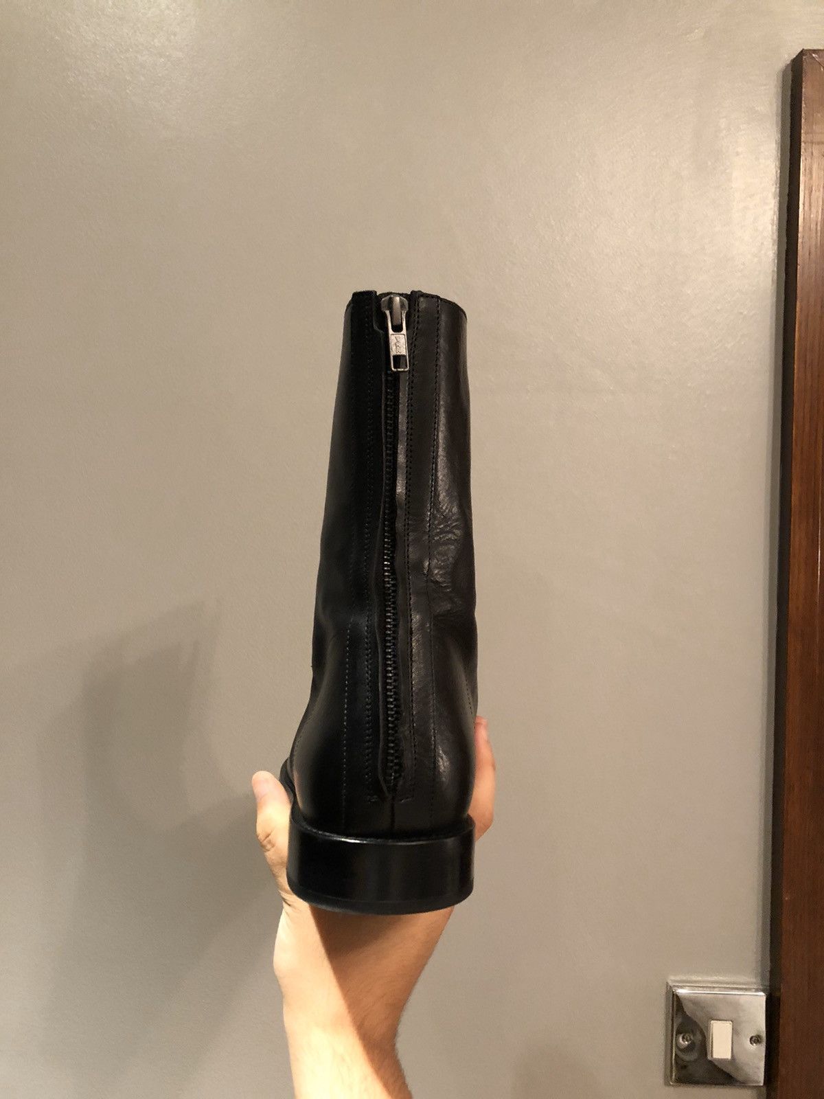 Ann Demeulemeester Vitello Lux Nero Size US 10 / EU 43 - 3 Thumbnail