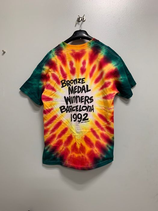 Vintage Grateful Dead 1992 Lithuania Olympics Vintage T Shirt Large Size US L / EU 52-54 / 3 - 7 Preview