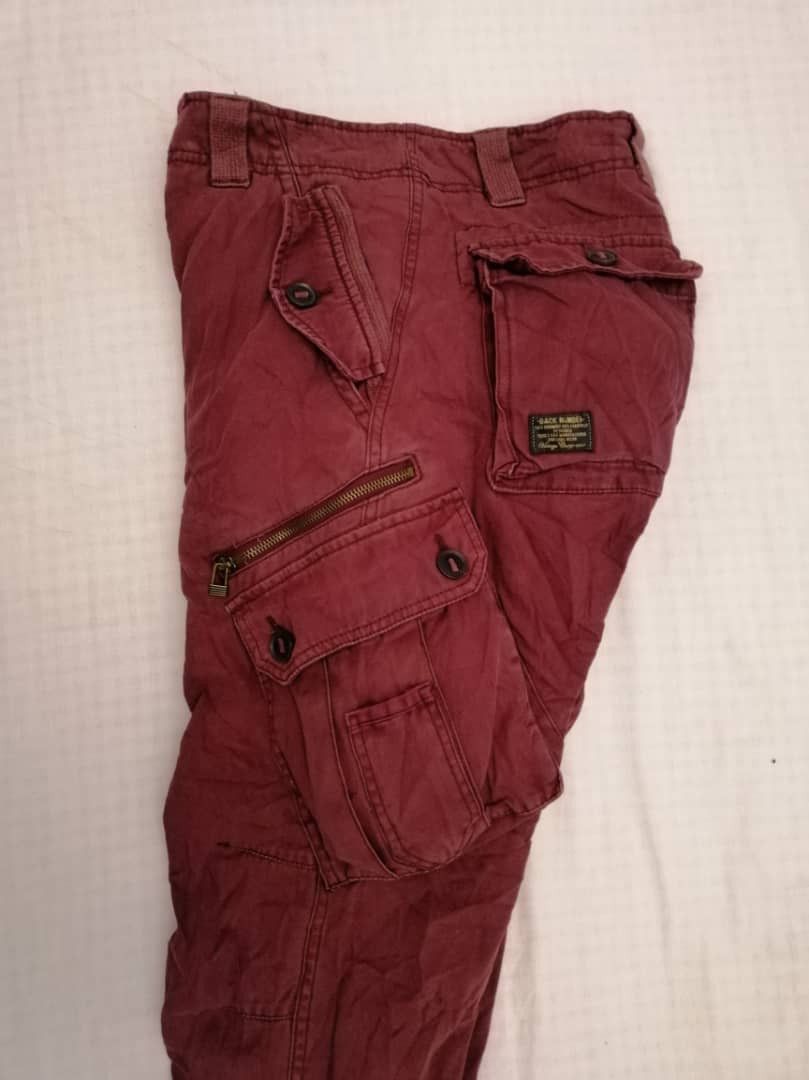 Japanese Brand Vintage Back Number Cargo Pants Size US 34 / EU 50 - 4 Thumbnail