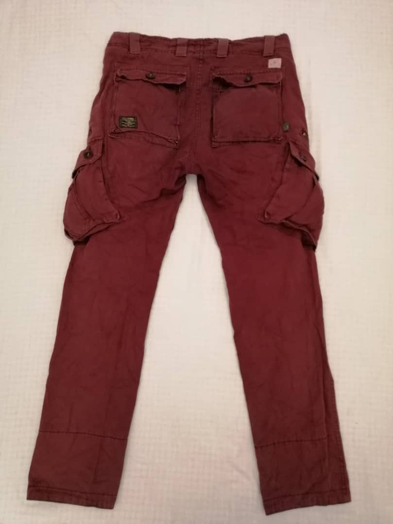 Japanese Brand Vintage Back Number Cargo Pants Size US 34 / EU 50 - 6 Thumbnail