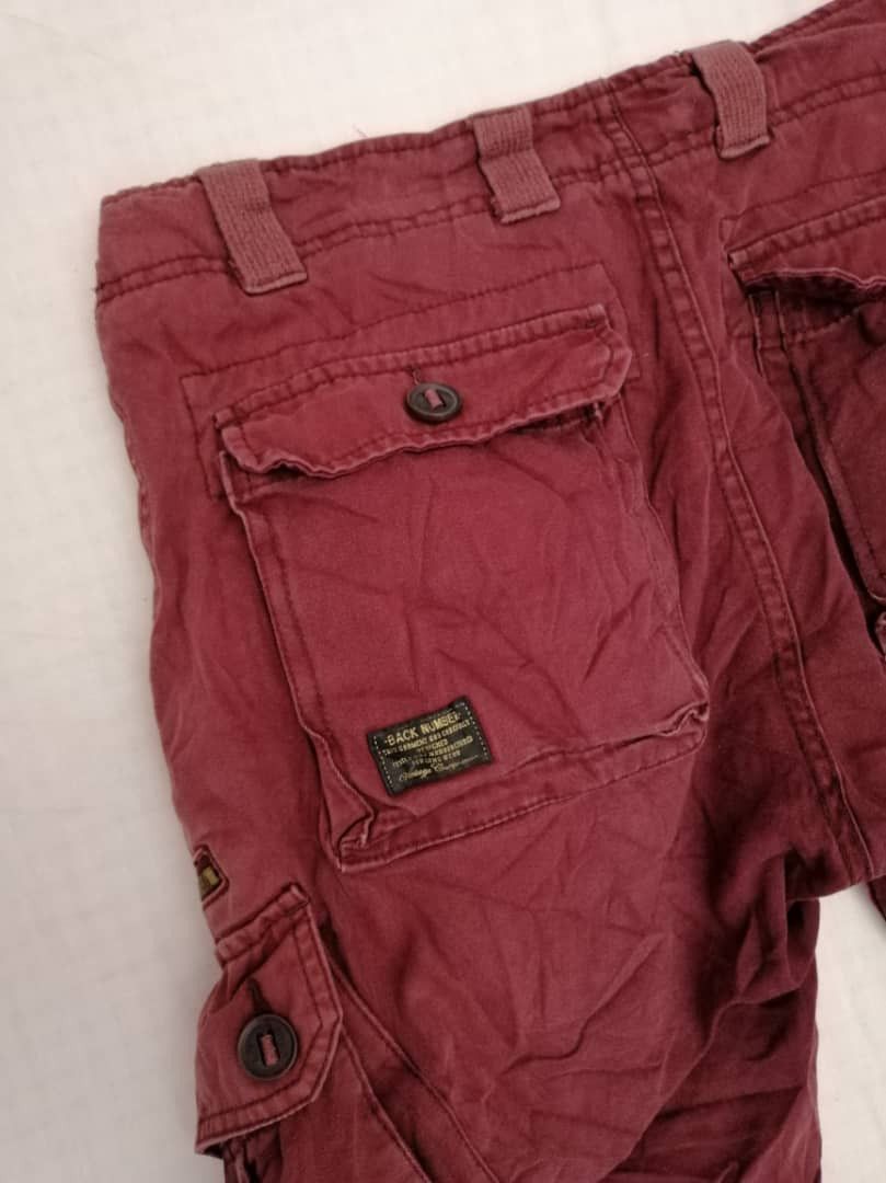Japanese Brand Vintage Back Number Cargo Pants Size US 34 / EU 50 - 9 Thumbnail