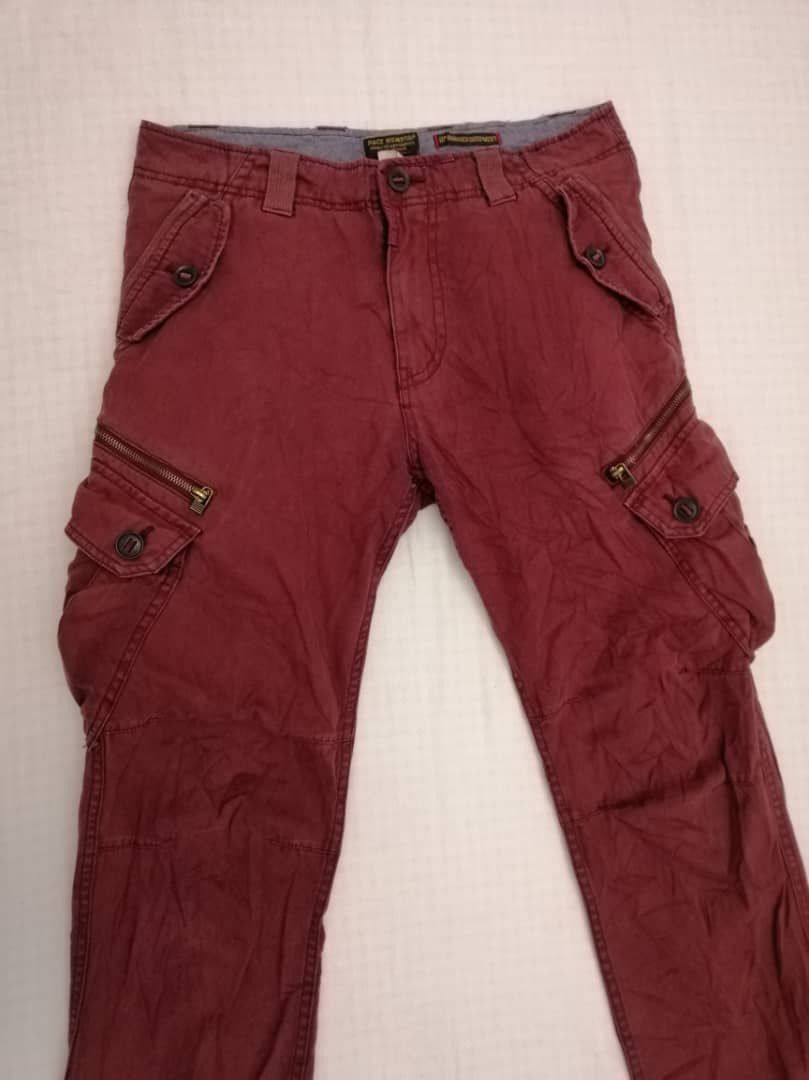 Japanese Brand Vintage Back Number Cargo Pants Size US 34 / EU 50 - 3 Thumbnail