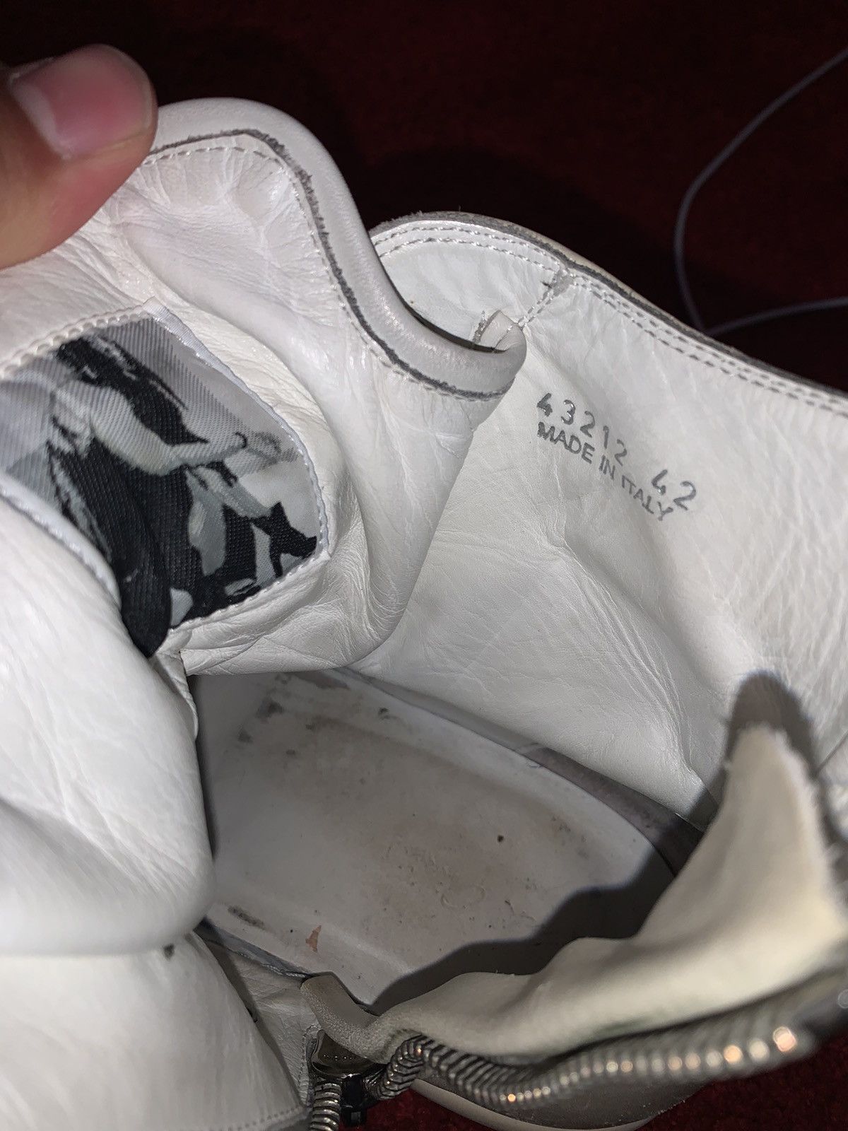 Rick Owens Ramones High Size US 9.5 / EU 42-43 - 6 Thumbnail