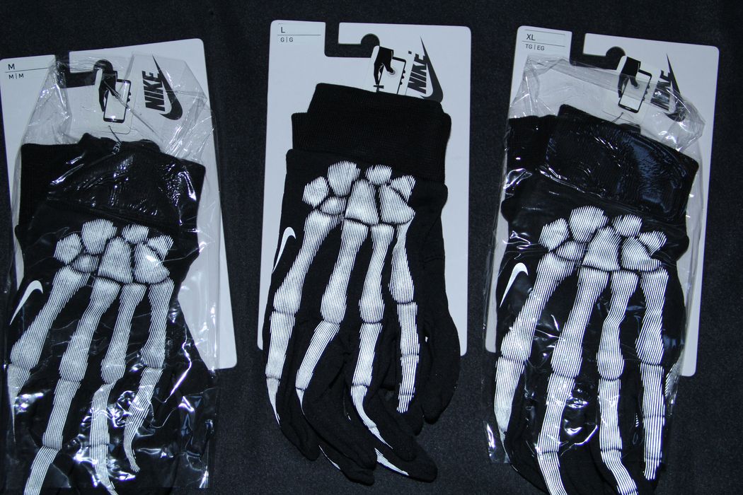 Nike Nike Skeleton Running Gloves (Black) XL, L, M | Grailed