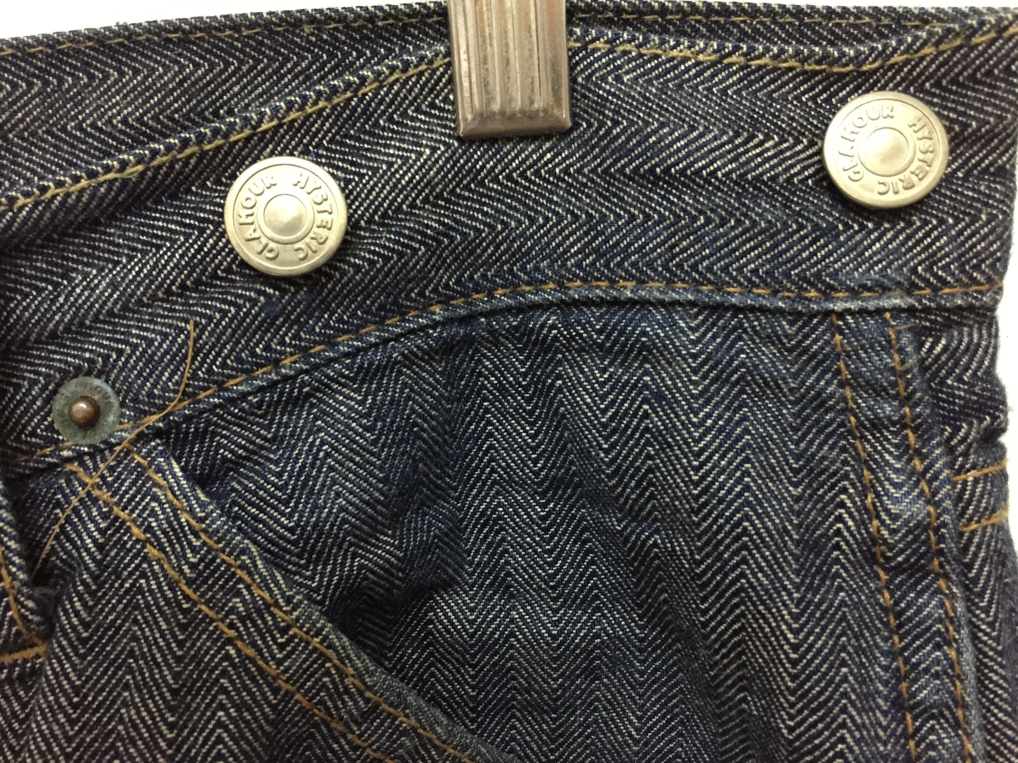 Hysteric Glamour 90's Herringbone carpenter pants Size US 33 - 7 Thumbnail