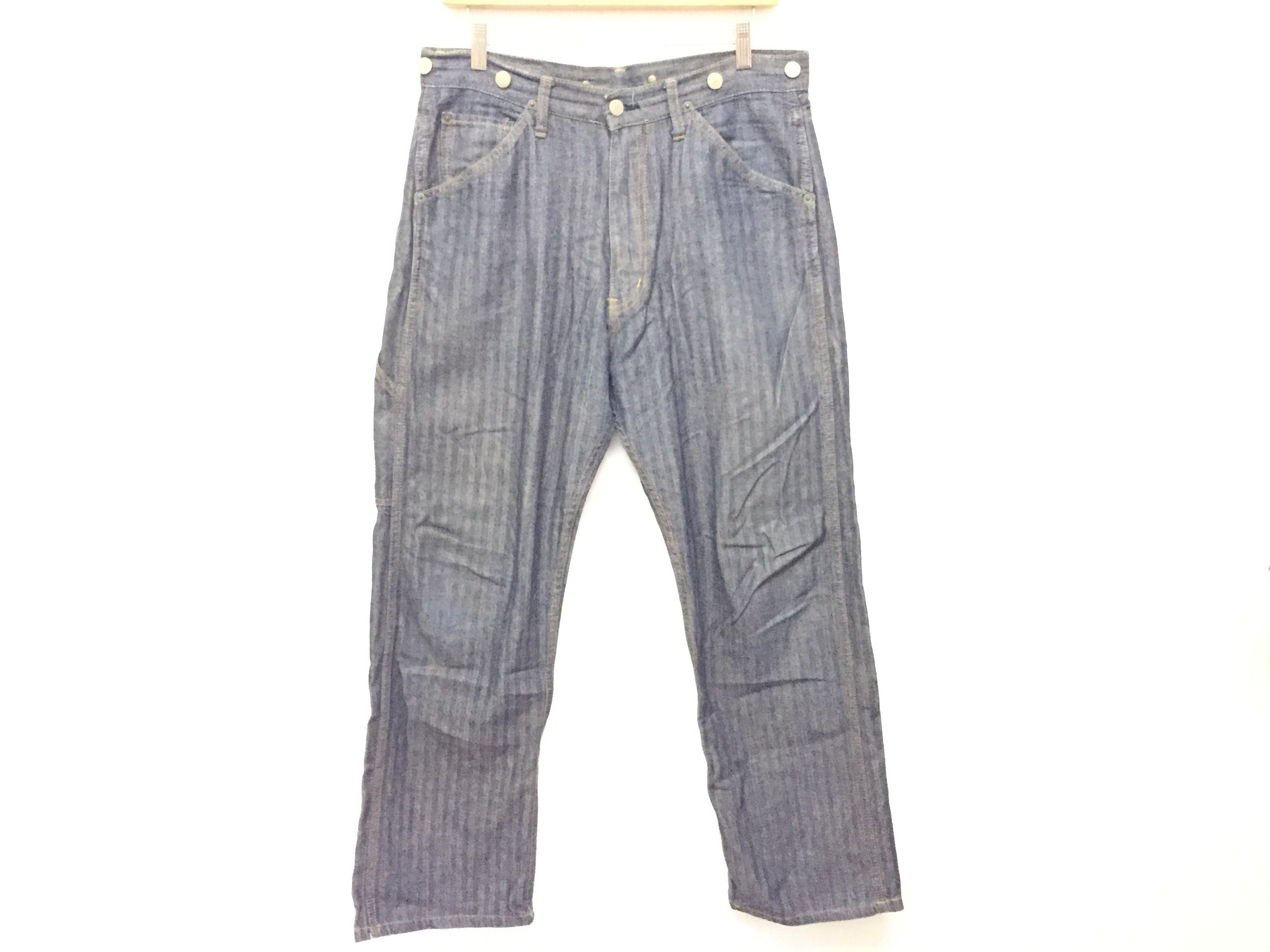 Hysteric Glamour 90's Herringbone carpenter pants Size US 33 - 2 Thumbnail