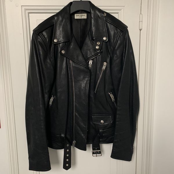 Saint Laurent Paris [Final Drop] SS14 L17 Leather Biker Jacket | Grailed