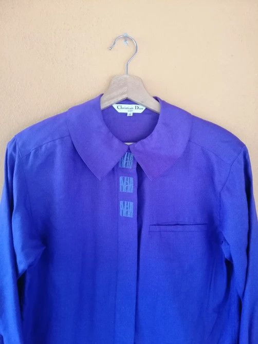Christian Dior Monsieur Vintage Christian Dior Sport Women Nice Design Shirt Size US M / EU 48-50 / 2 - 1 Thumbnail