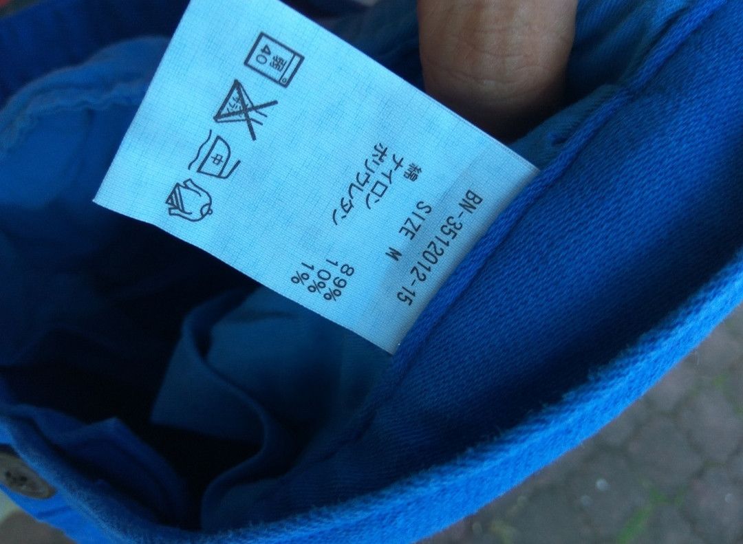 Japanese Brand Back Number pants le grande blue Size US 31 - 5 Thumbnail