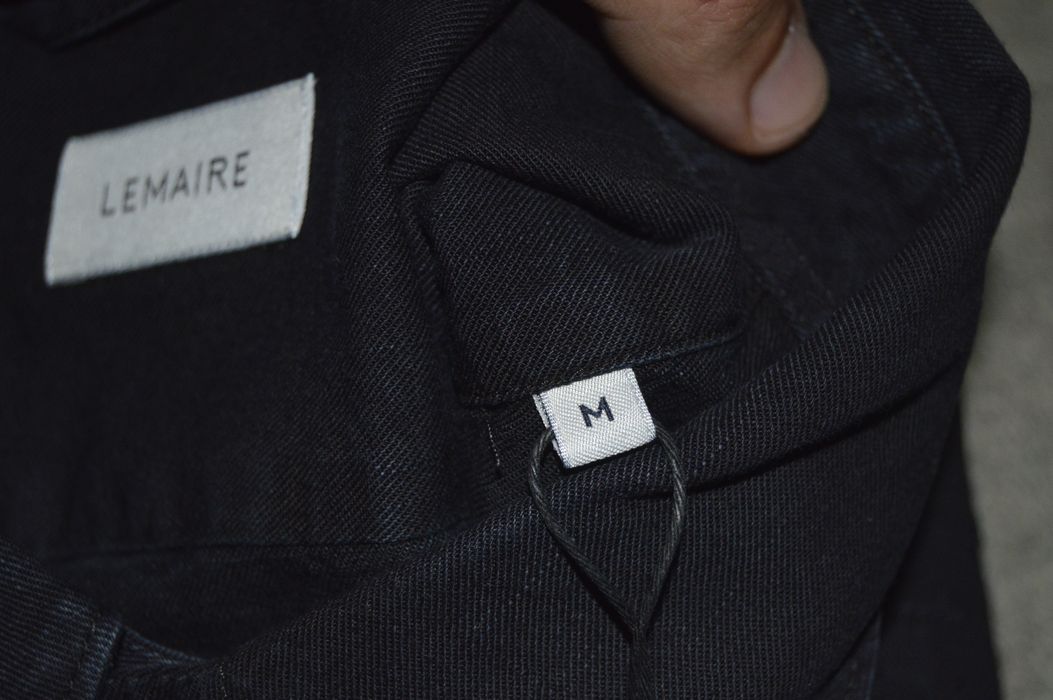 Lemaire Soft Denim Indigo Military Shirt | Grailed