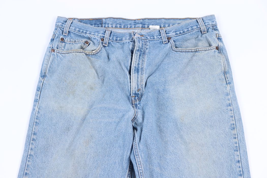 Vintage Vintage 90s Levis 468 Relaxed Fit Straight Leg Jeans Blue | Grailed