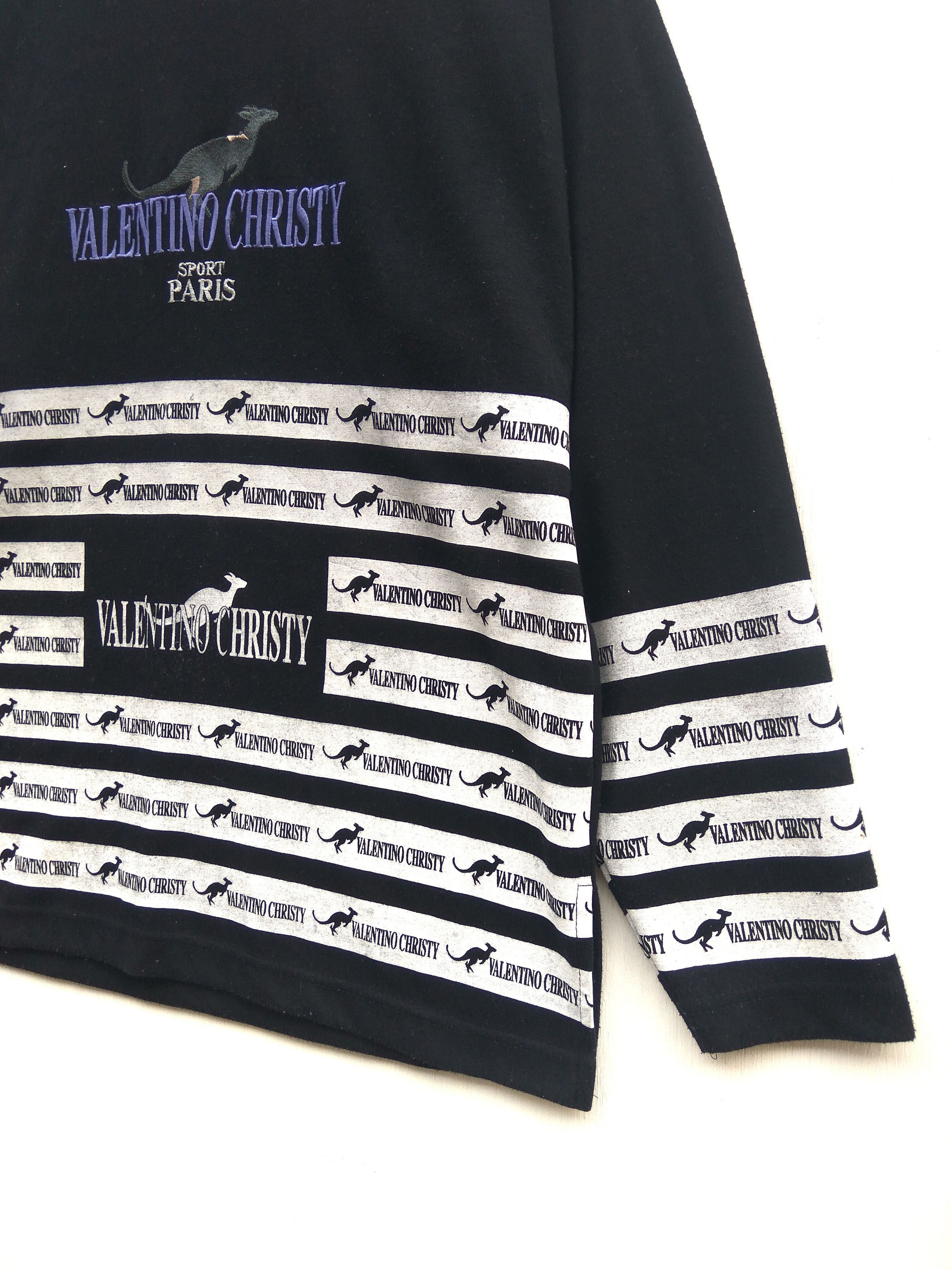 Valentino Vintage Valentino Christy sweatshirt nice design Size US L / EU 52-54 / 3 - 4 Thumbnail