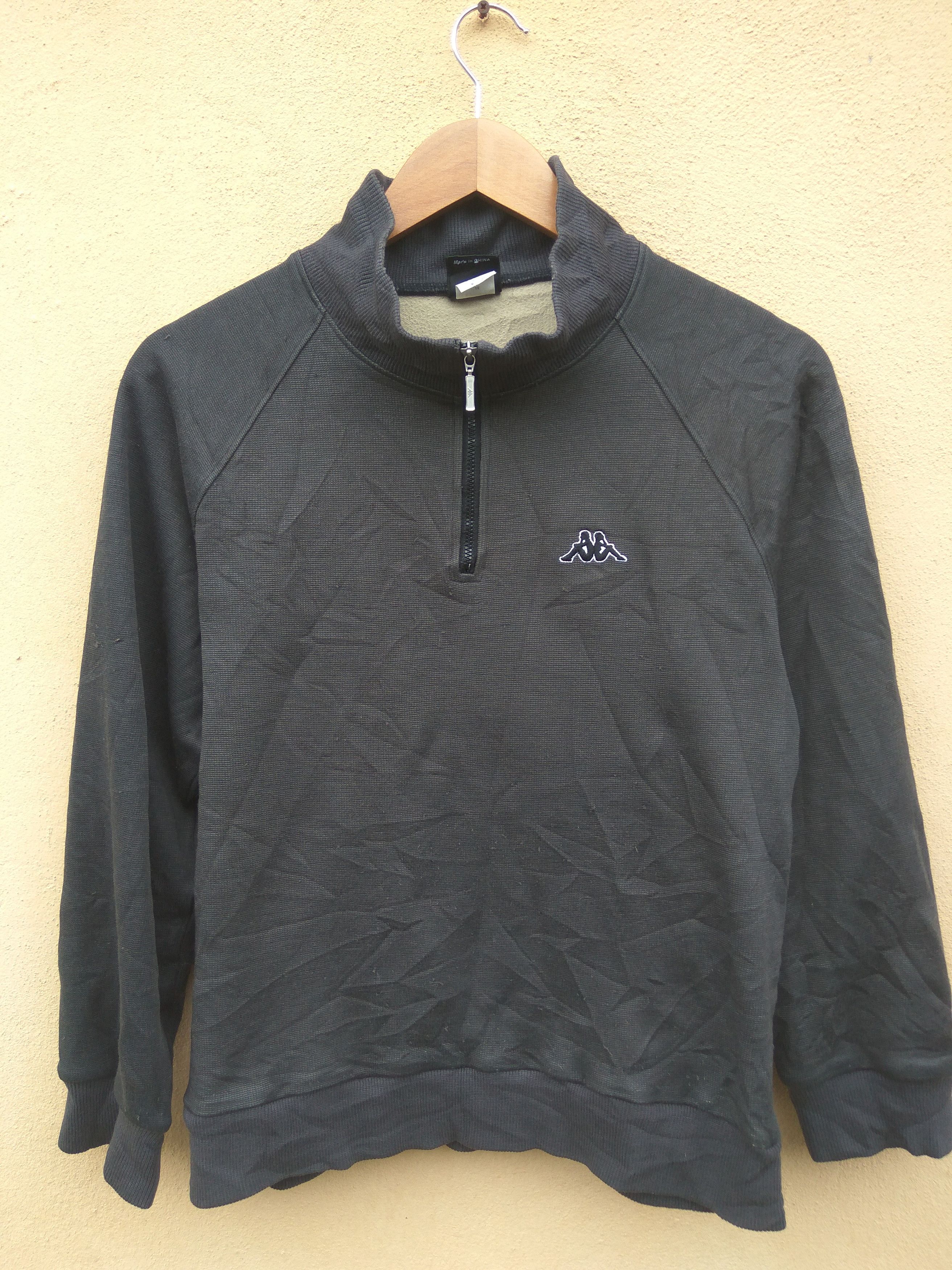 Kappa Vintage Kappa small logo sweatshirt Kappa Half zipper Size US M / EU 48-50 / 2 - 1 Thumbnail