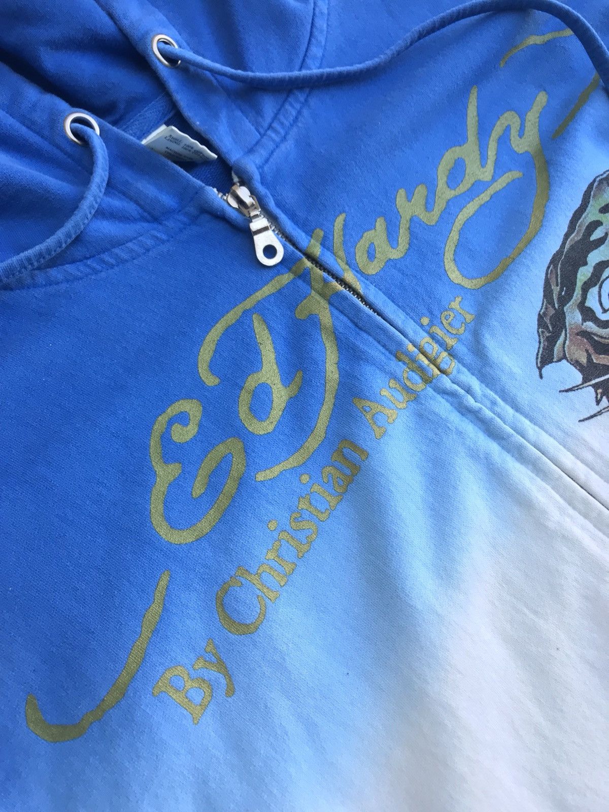 Ed Hardy Vintage Ed Hardy Hoodie Size US XL / EU 56 / 4 - 4 Thumbnail