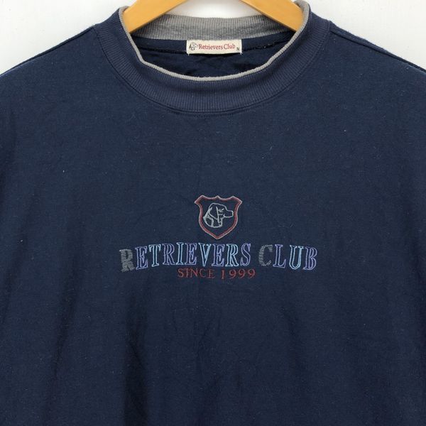 Vintage Retrievers Club Sweatshirt Embroidery Logo [M] #1553-58 | Grailed