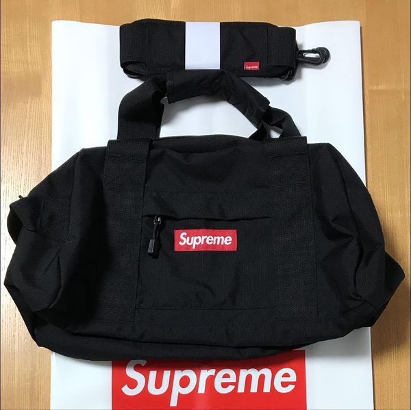 Supreme Duffle Bag 'Black' | Men's Size Onesize